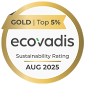 Ecovadis Gold Rating 2025