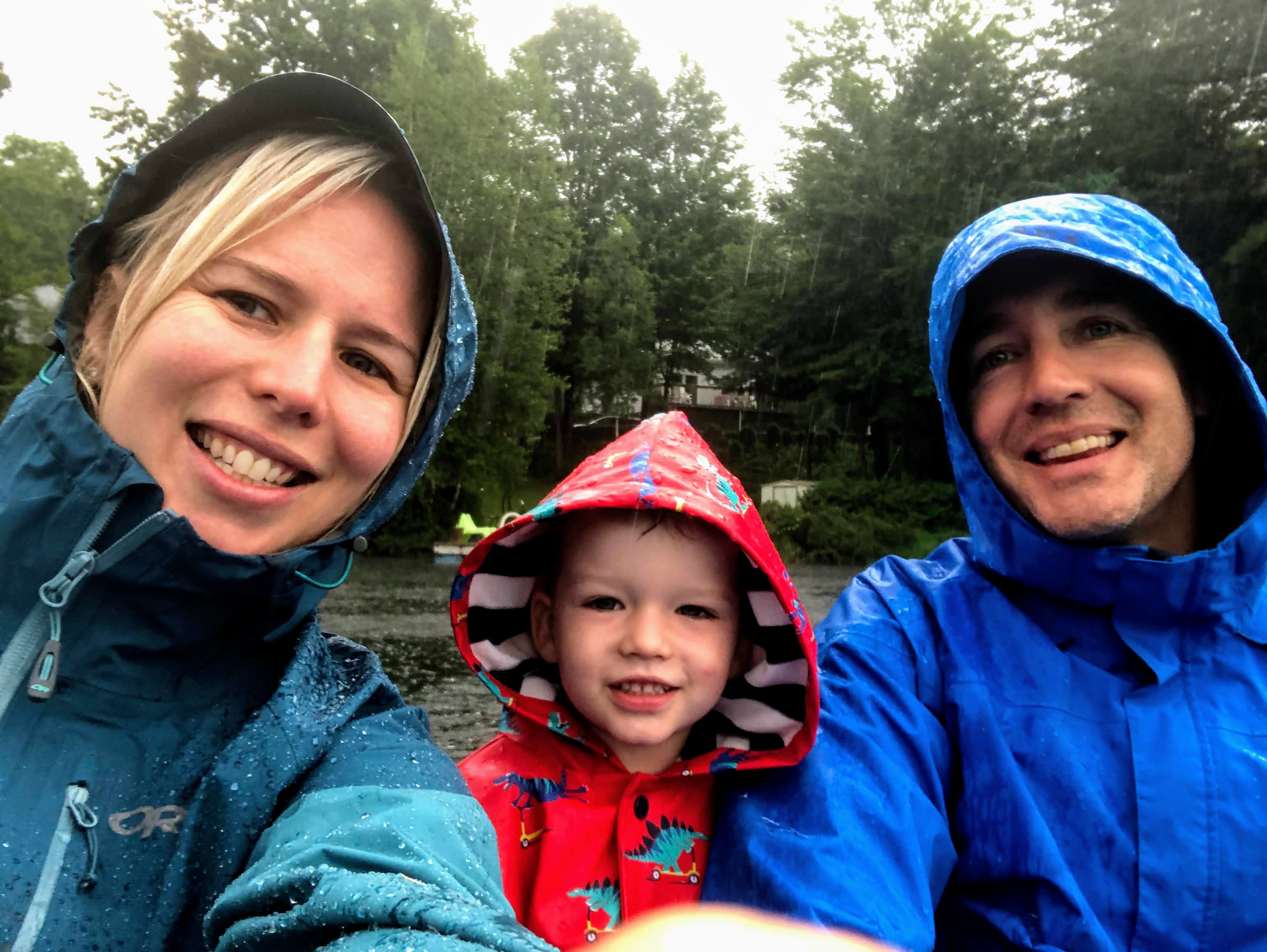 Marie-Hélène Raigneau with family