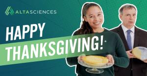 Happy Thanksgiving From Altasciences!
