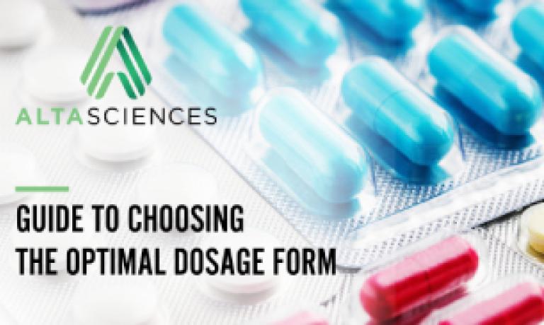 Infographic―Discover the Optimal Dosage Form for Your Molecule